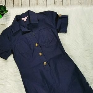 Lilly Pulitzer Half Buttoned Dress